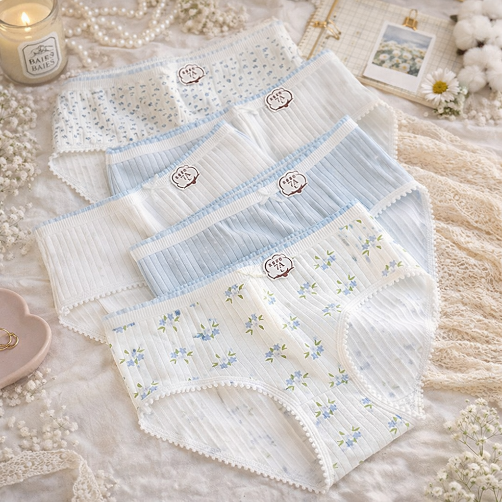 Women’s Everyday Comfort Printed Cotton Panties