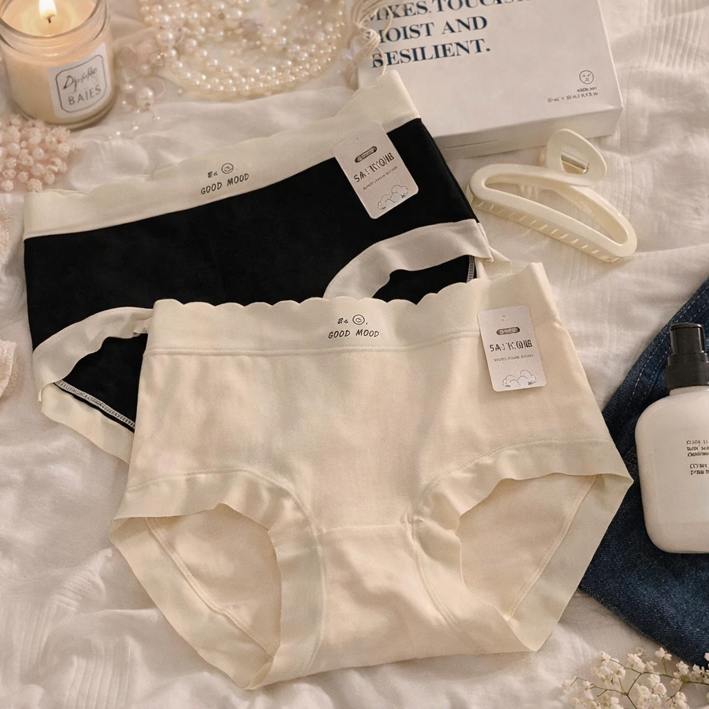 SoftTouch High-Waist Cotton Briefs