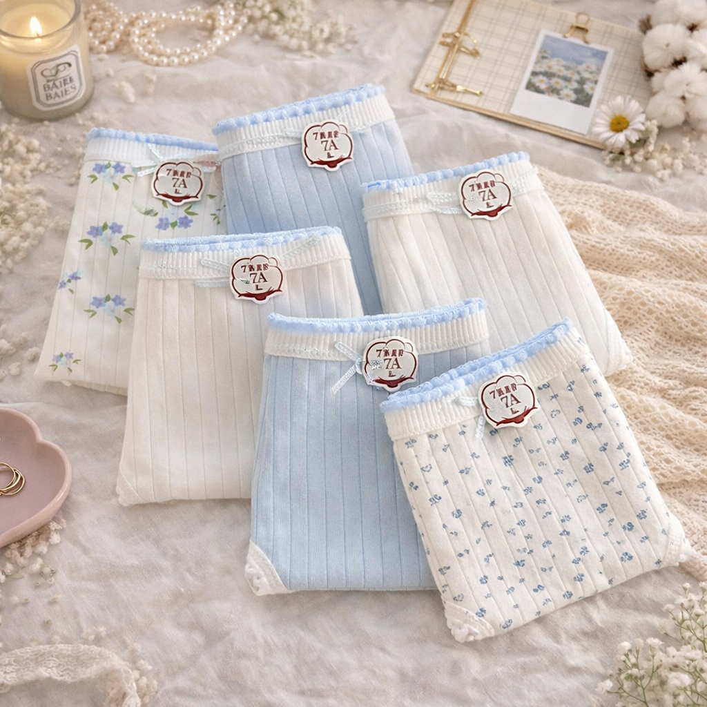Women’s Everyday Comfort Printed Cotton Panties