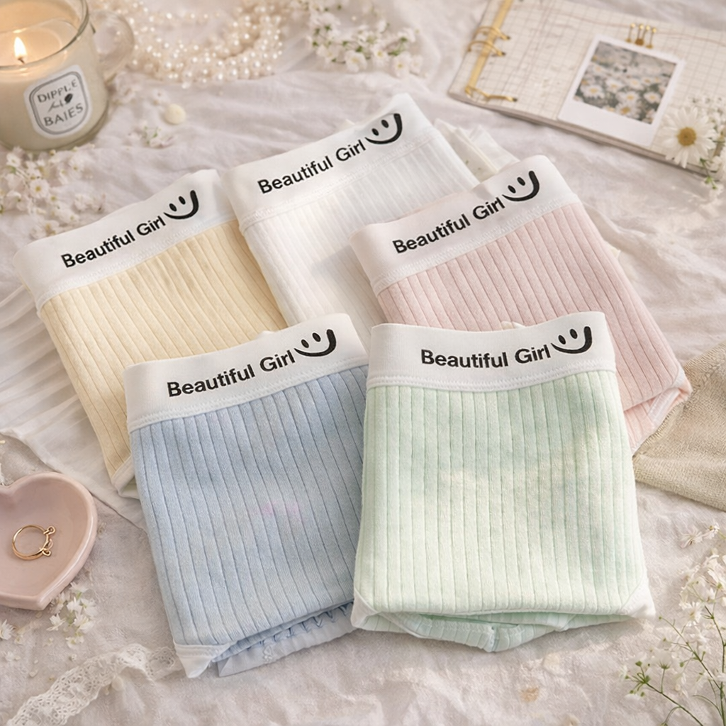 Breathable Cotton Hipster Panties for Women