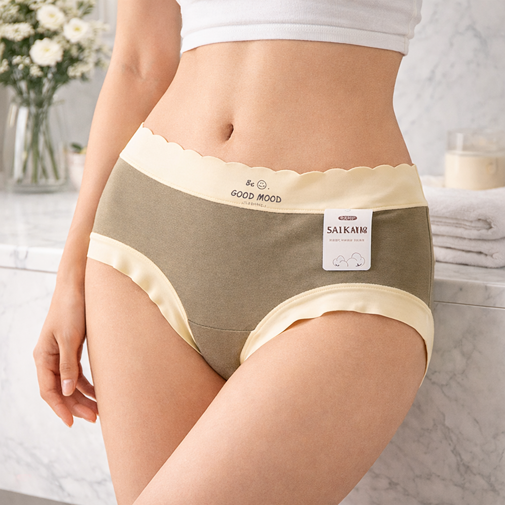 SoftTouch High-Waist Cotton Briefs